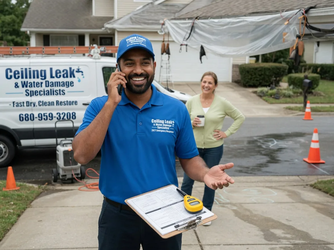 Ceiling Leak Cleanup Snow Shoe, PA FAQs